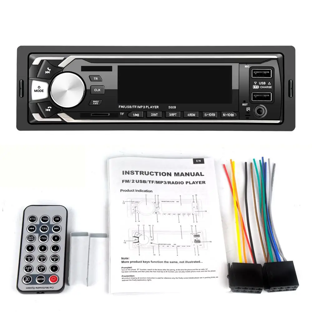 2019 New products Bluetooth Autoradio Car Stereo Radio FM Aux Input Receiver SD USB 12V In-dash 1 din Car MP3 Multimedia Player 2019 New products Bluetooth Autoradio Car Stereo Radio FM Aux Input Receiver SD USB 12V In-dash 1 din Car MP3 Multimedia Player