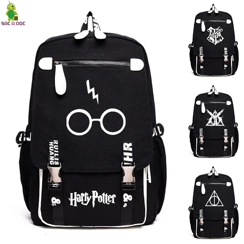 

Harri Potter Mochila School Shoulder Bag for Teenager Girls Backpacks Fashion Backpack Student Rucksack Boys Traveling Bagpack