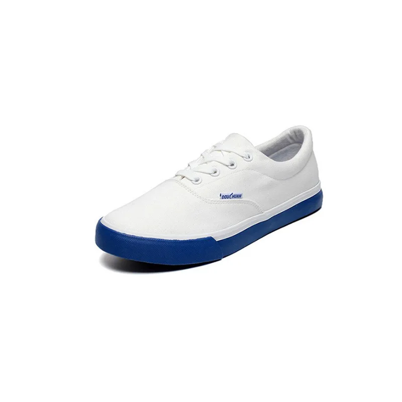 

2019 summer men's canvas shoes Korean version of the breathable wild casual men's shoes
