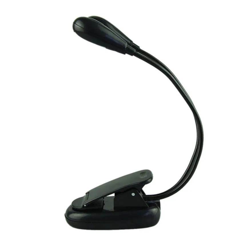 

2018 New Adjustable Goosenecks Clip on LED Lamp for Music Stand and Book Reading Light Du