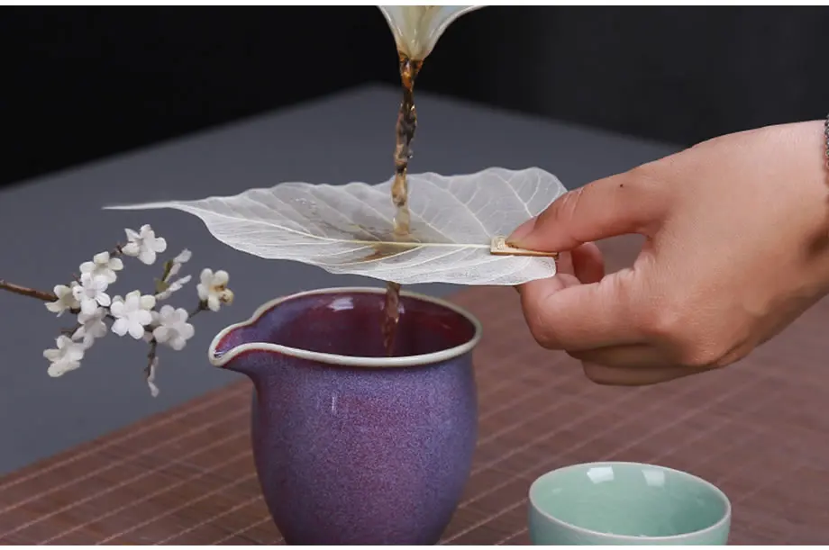 Китайский Bodhi Форма Чай Infuser креативный Чайник ситечко для заварки чай свободный лист ситечко мяч пивоварения Фильтр Инструменты Аксессуары