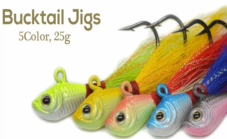 bucktail jig heads