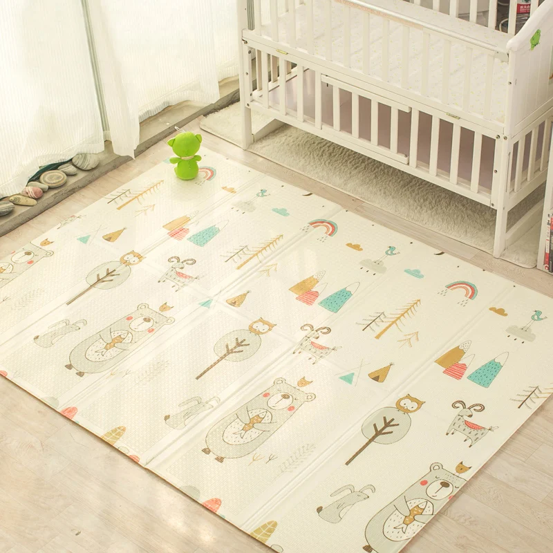  Baby Play Mat Non-toxic XPE Folding Developing Mat For Infant Soft Gaming Mat For Children Crawling
