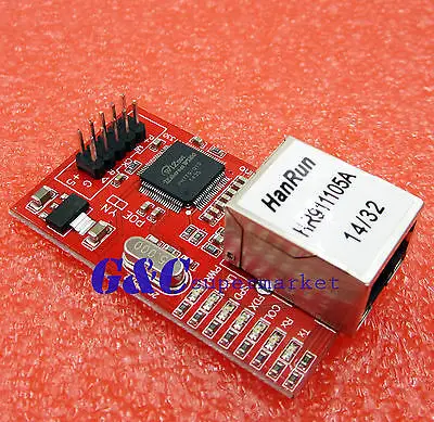 

2PCS Mini W5100 LAN Ethernet Shield Network Module board