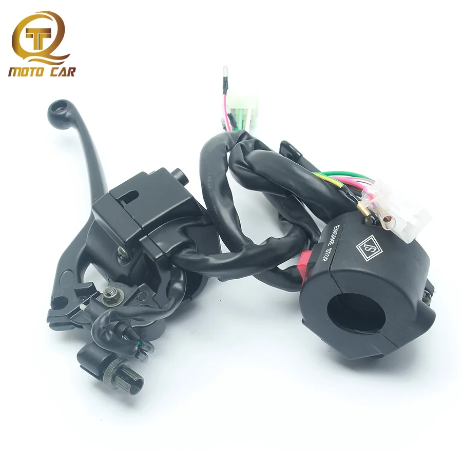 

Motorcycle Aluminum Handlebar Hand Combination Switch Turn Light Engine Start-up Left Right Seat for Moto Suzuki GS125 Gn125