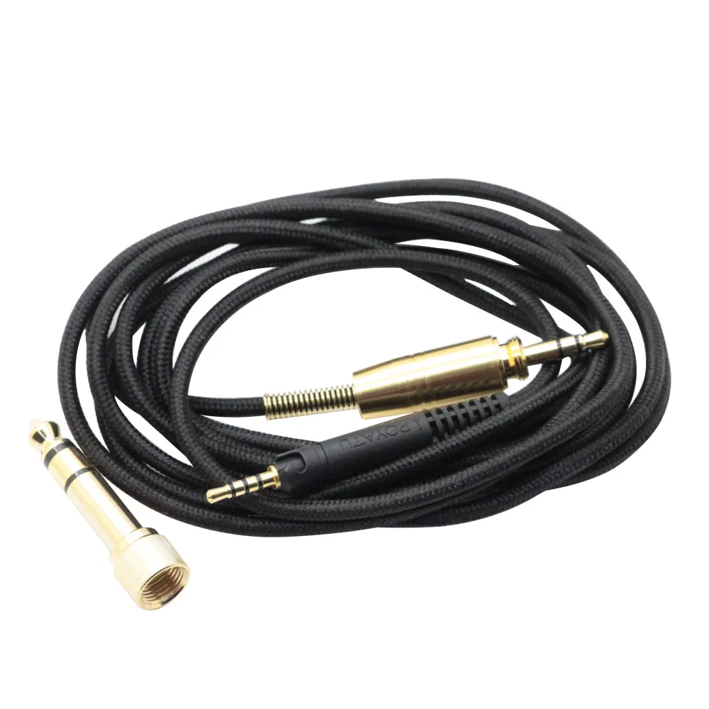 Poyatu cabos de áudio para sennheiser hd400s