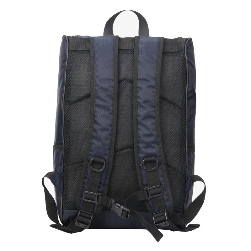 Fashion travel backpack durable canvas laptop carrying school bag men women shoulder bag black deep blue Fashion travel backpack durable canvas laptop carrying school bag men women shoulder bag black deep blue