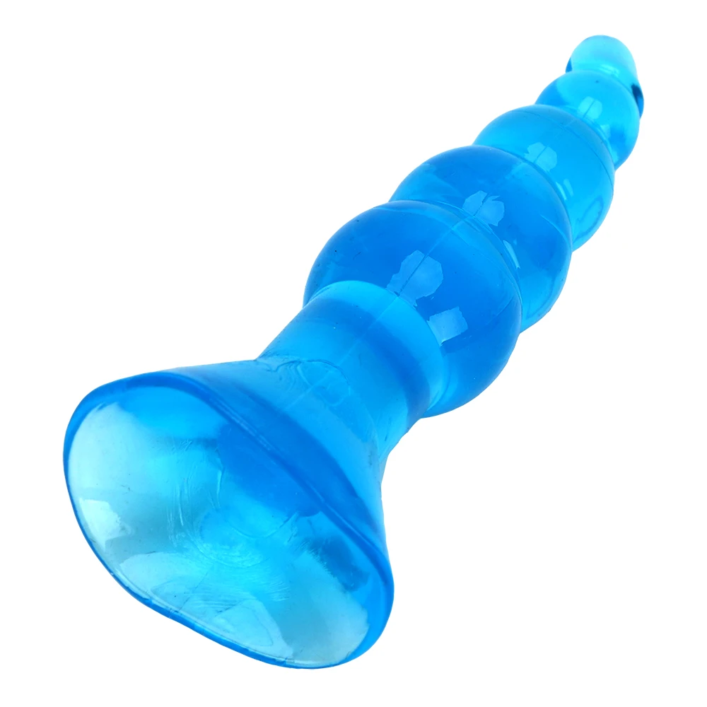 IKOKY Anal Bead Prostate Massager Silicone Jelly Anal Plug Anal Sex Toys for Woman Men Gay Butt Plugs Adult Product Sex Shop 8 IKOKY Anal Bead Prostate Massager Silicone Jelly Anal Plug Anal Sex Toys for Woman Men Gay Butt Plugs Adult Product Sex Shop 8