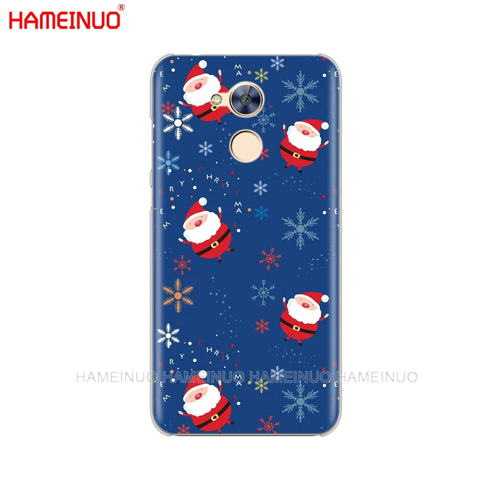 HAMEINUO Merry Christmas Санта Клаус Олень год чехол для телефона huawei Honor 10 V10 4A 5A 6A 7A 6C 6X7X8 9 LITE - Цвет: 43197