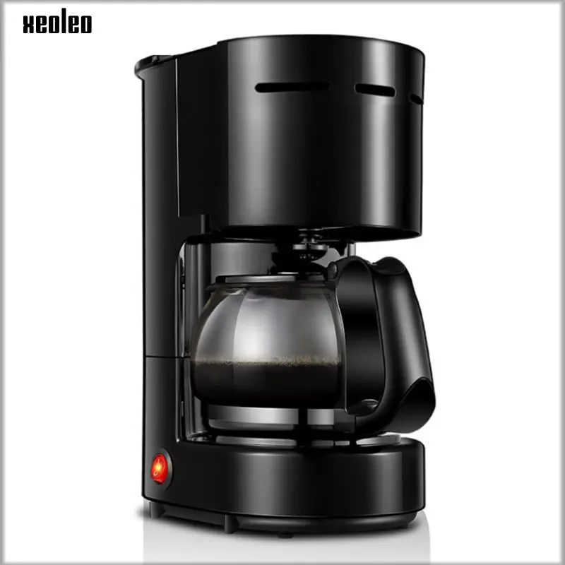 

XEOLEO Mini Coffee Machine Coffee Maker Personal Espresso machine Household Automatic American Drip Coffee Tea machine 600W
