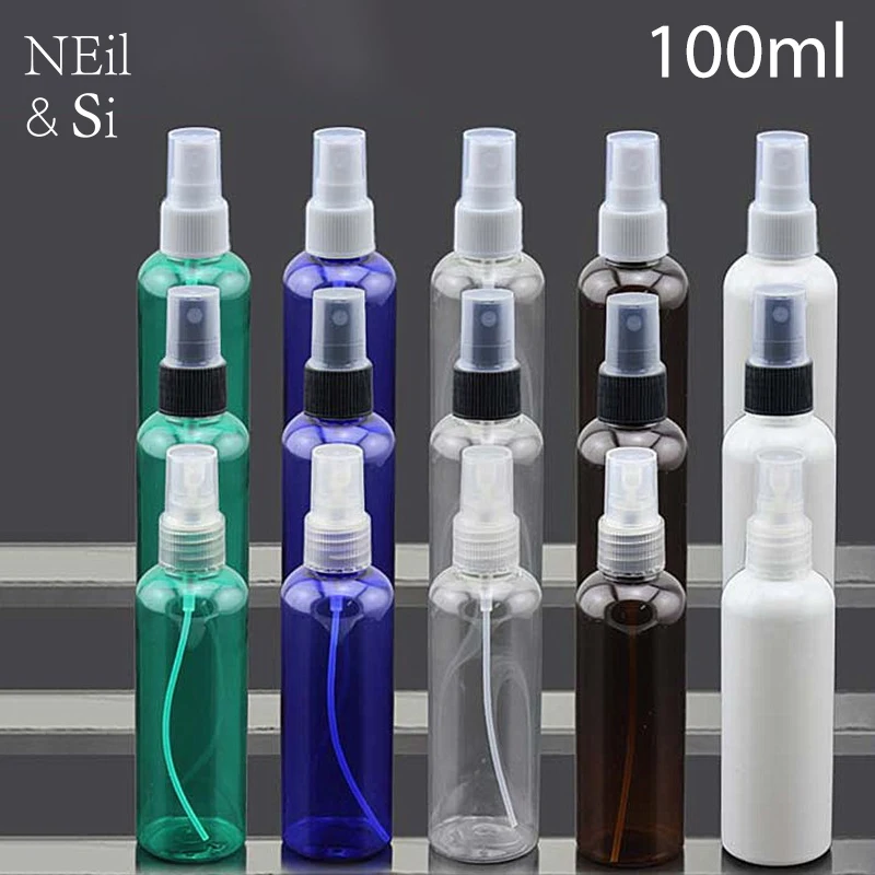 Download 100ml Cosmetic Perfume Plastic Spray Bottle Refillable ... Yellowimages Mockups