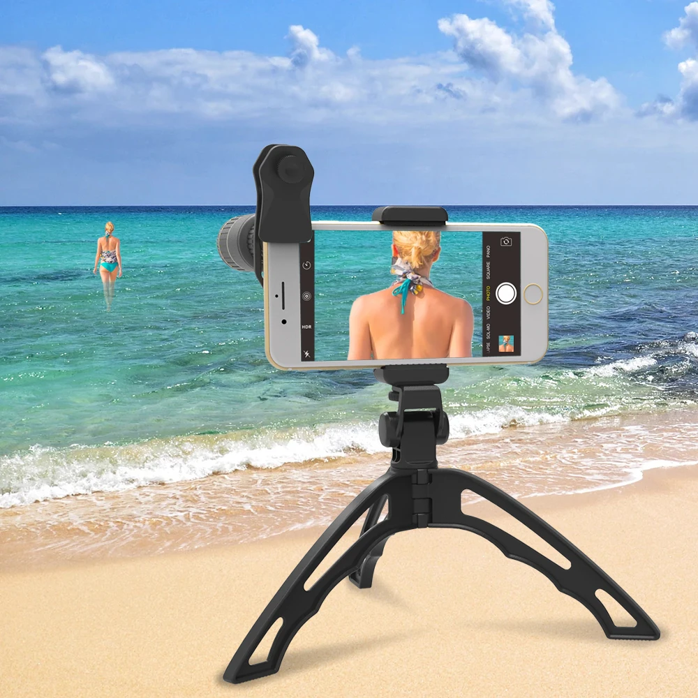APEXEL Phone Camera Lens Kit universal Metal 16x Telescope telephoto lens+selfie tripod+ 3 in 1 lens for Samsung iPhone and Android 9 2