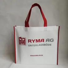 1000 шт./лот 35x45x10 см печать логотипов под заказ экологический нетканый материал сумки для покупок рекламные многоразовая сумка для продуктов пакеты для рекламы