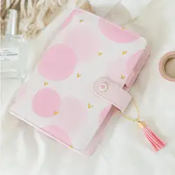 Lovedoki 2019 розовый горошек вкладыш блокноты и журналы A6 спирали планировщик личный дневник школьный подарочные канцелярские принадлежности