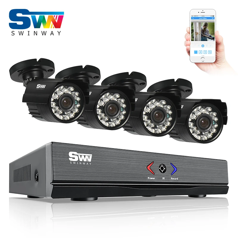 bilder für Heißer Verkauf! 4CH 1080N HDMI DVR Sicherheitssystem & 720 P 1800TVL HD Outdoor Wetterfeste Cctv-kamera Home Video überwachung E-mail Alarm bilder für Heißer Verkauf! 4CH 1080N HDMI DVR Sicherheitssystem & 720 P 1800TVL HD Outdoor Wetterfeste Cctv-kamera Home Video überwachung E-mail Alarm