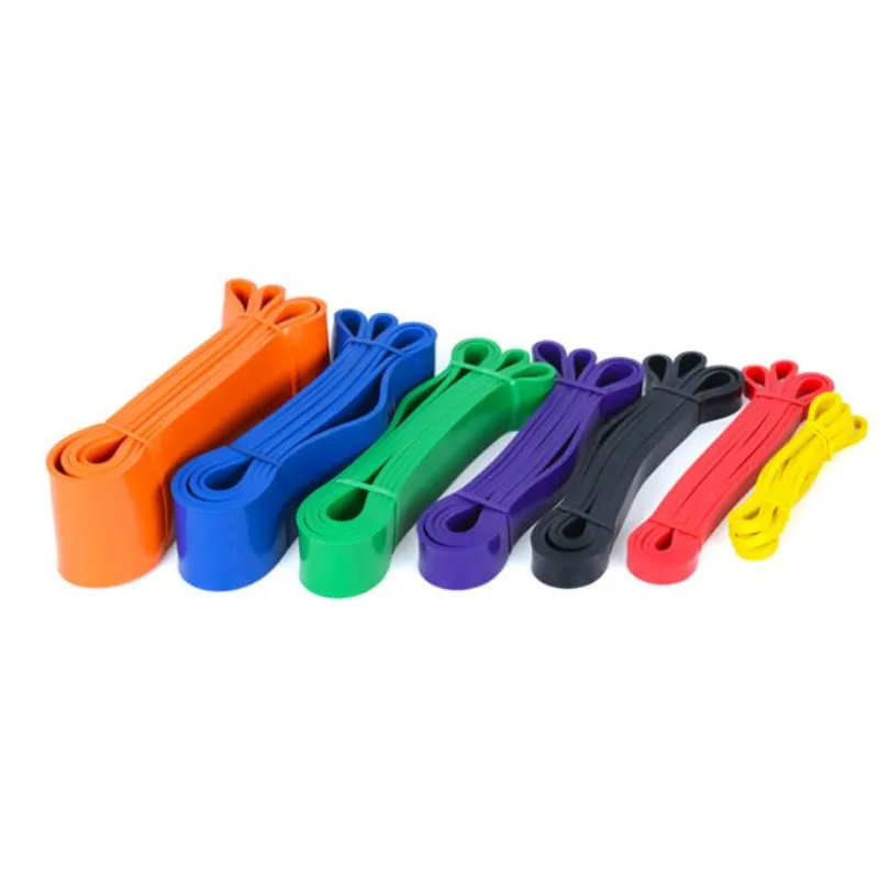 

Men Women Resistance Band Exercise Elastic Band Workout Rubber Loop Strength Pilates Fitness Equipment Training Expander Unisex