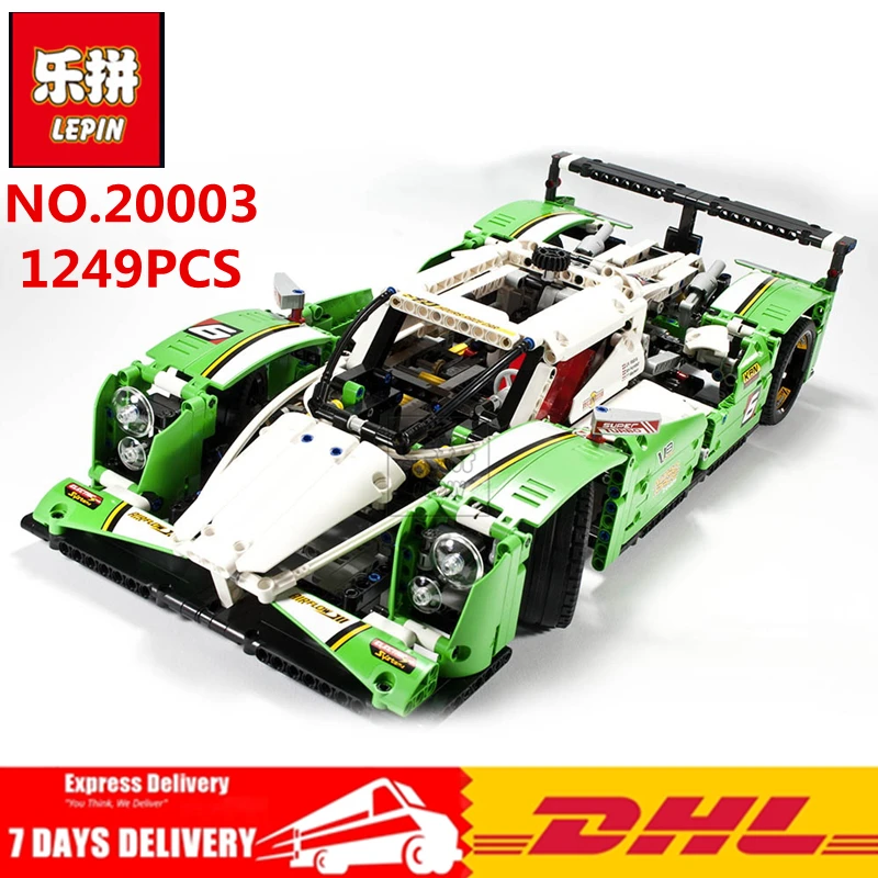 

LEPIN 20003 1249PCS Technic Series The 24 hours Race Car Building Assembled Blocks Bricks Enlighten Toy 42039 Models building