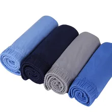 4 шт./лот, мужское нижнее белье, хлопковые свободные шорты для сна, мужские боксеры, мягкие удобные мужские Семейные трусы, мужские трусы-боксеры