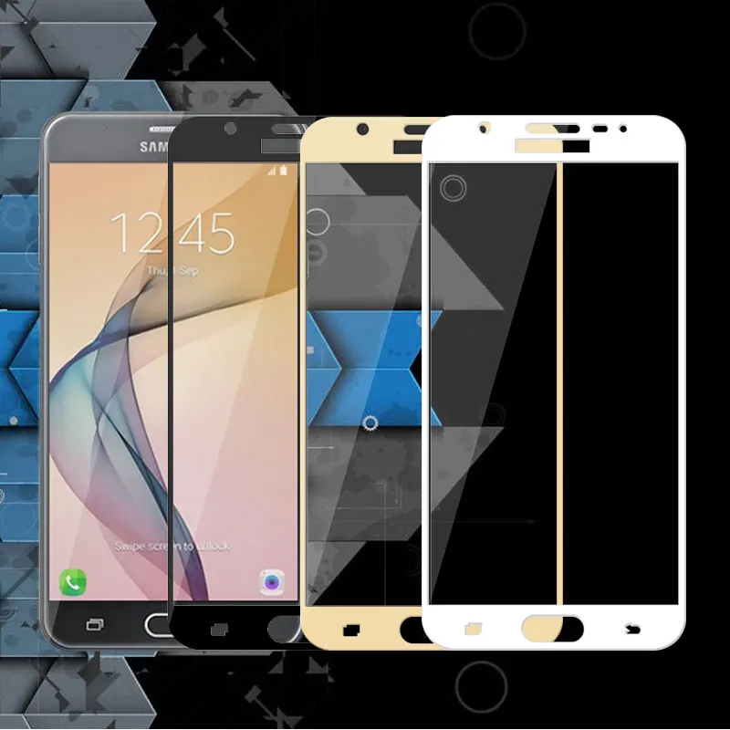 3D закаленное стекло для Samsung Galaxy J7 prime полноэкранная Взрывозащищенная пленка 9H