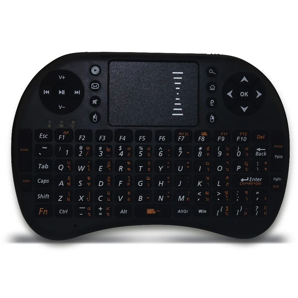 Немецкая/тайская/Тайваньская I8 2 4 GHz Беспроводная мини клавиатура Air Mouse Touchpad