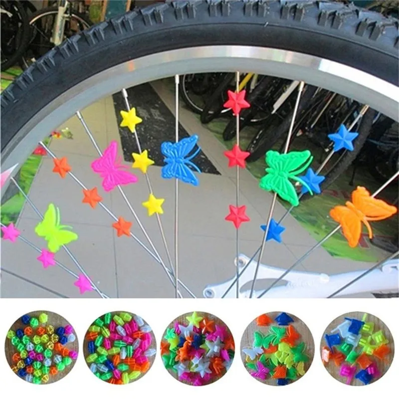 

26pcs/36pcs Safety Warning Bicycle Accessories Colored Wheel Clip Decoration Bike Wheel Children Cycling Spoke Reflectors