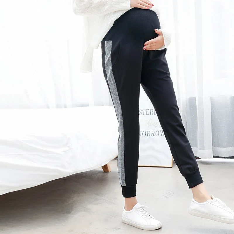 

Maternity pants casual Pregnancy Pants For Pregnant Women Clothing Maternity wear Elastic Waist Pure trousers Mother Clothes