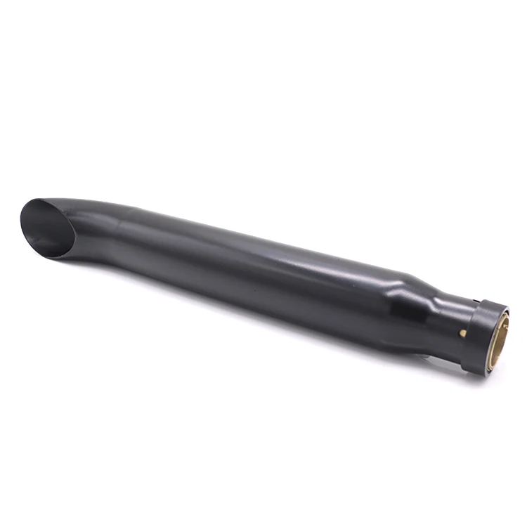 

Universal Black Turn-out Style Slip-on Exhaust Muffler For Harley Fatboy Sportster 883 XL883 Street Glide FLHTK V-Rod