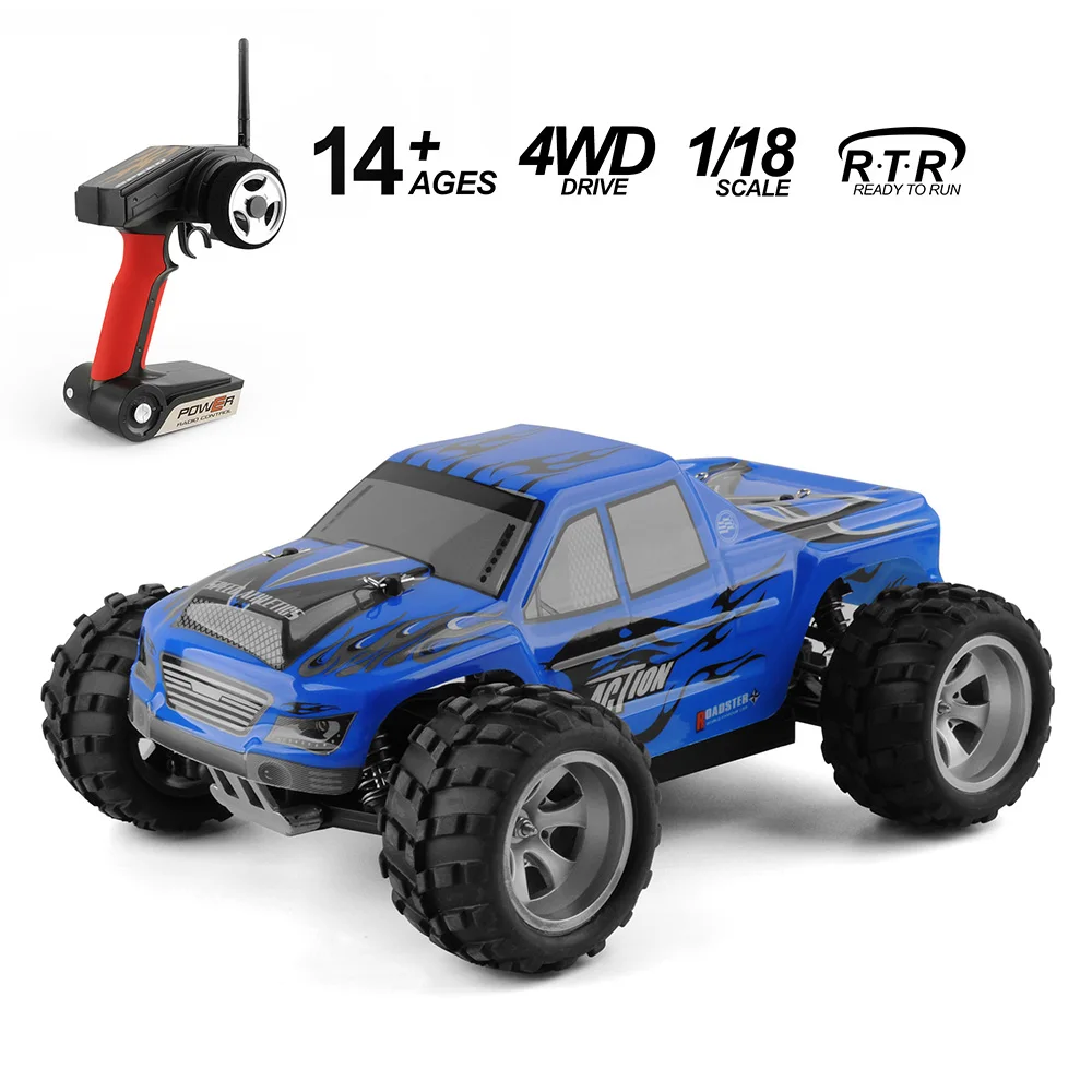 Wltoys A979 1/18 2,4 GHz 4WD Monster Rc гоночный автомобиль с дистанционным управлением Машинки с радиоуправлением led RTR машинки RC Машинки Игрушки для детей