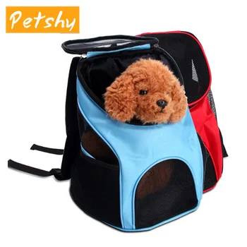 

Petshy Pet Dog Carriers Backpack Bags Puppy Small Dogs Cats Outdoor Sport Travel Mesh Backpacks Breathable Dog Bag Supplies