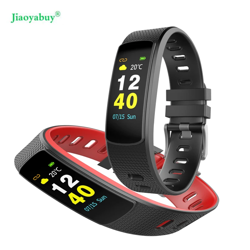

I6HRC Smart Bracelet Heart Rate Monitor Fitness Activity Tracker Smart Watch Sports Bluetooth Waterproof Smart Wristband