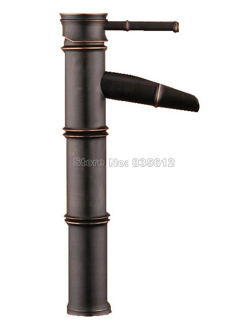 Смеситель Wnf022 для ванной комнаты кран бронзовый бамбуковый с одной ручкой