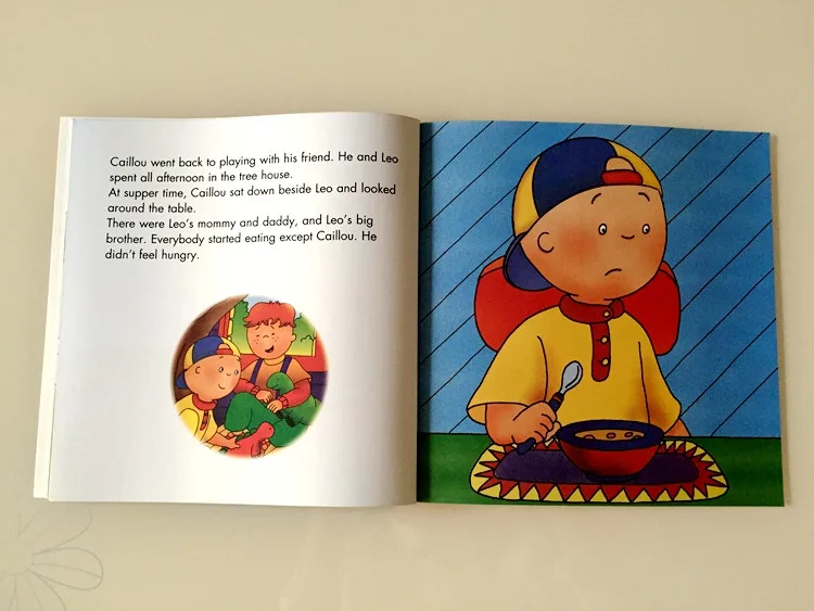 Новые 20 книг/набор Caillou классическое Североамериканское образование родители-ребенок чтение картинки книга английская история книга для детей подарок