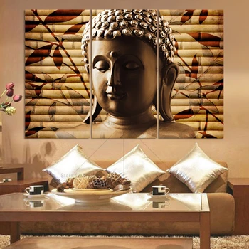 

5D DIY Diamond Painting Cross Stitch Buddha Diamond Embroidery Living Room Quadro Cuadros Diamond mosaic Home Decoration