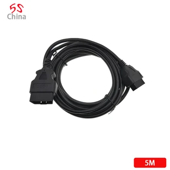 

L=5M Auto Cars OBD2 16 pin Interface Extension External Cable Male to Female (Another 0.3M 0.5M 1M 1.5M 3M 5M 10M)