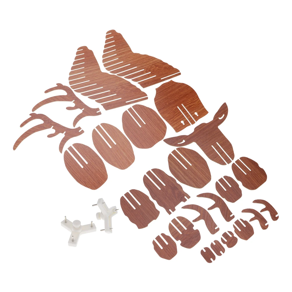 Деревянная голова оленя Moose украшение на стену 3d голова оленя рога трофей домашний декор