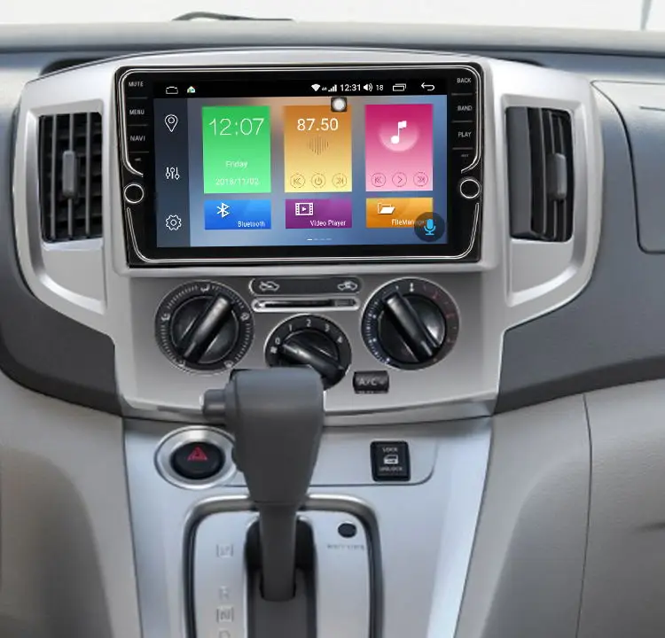 Clearance 9" Octa Core Android 8.1 2.5D IPS Screen Car Radio GPS Navigation Player For Nissan NV200 2014-2018 32EQ DSP, 4G SIM Card Slot 0