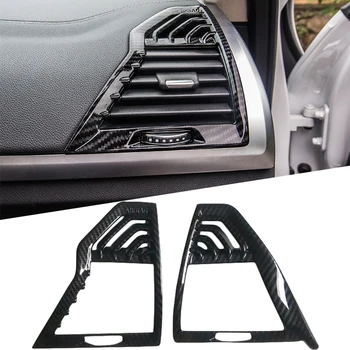 

Interior Accessories Dashboard Side AC Air Outlet Vent Cover Trim ABS 2pcs For BMW X3 G01 2018 Left Hand Drive Only Car Styling