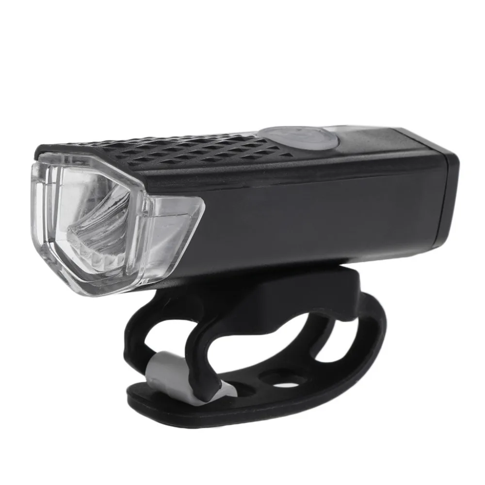 

Bicycle Light USB Rechargeable Front Waterproof LED Lamp Safe Cycling Headlight