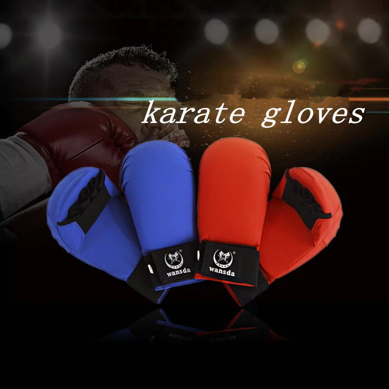 Fighting Fitness Karate Gloves for competition Boxing gloves for adult