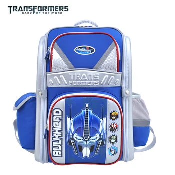 

Transformers children/kids cartoon orthopedic elementary school bag books shoulder bag portfolio for boys grade 1-3