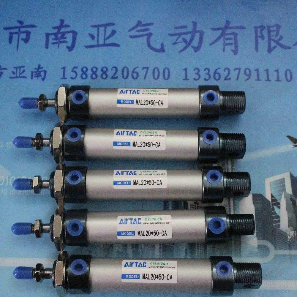 

MAL20*300-CA  AIRTAC Aluminum barrel  mini-cylinder air cylinder pneumatic air tools MAL series