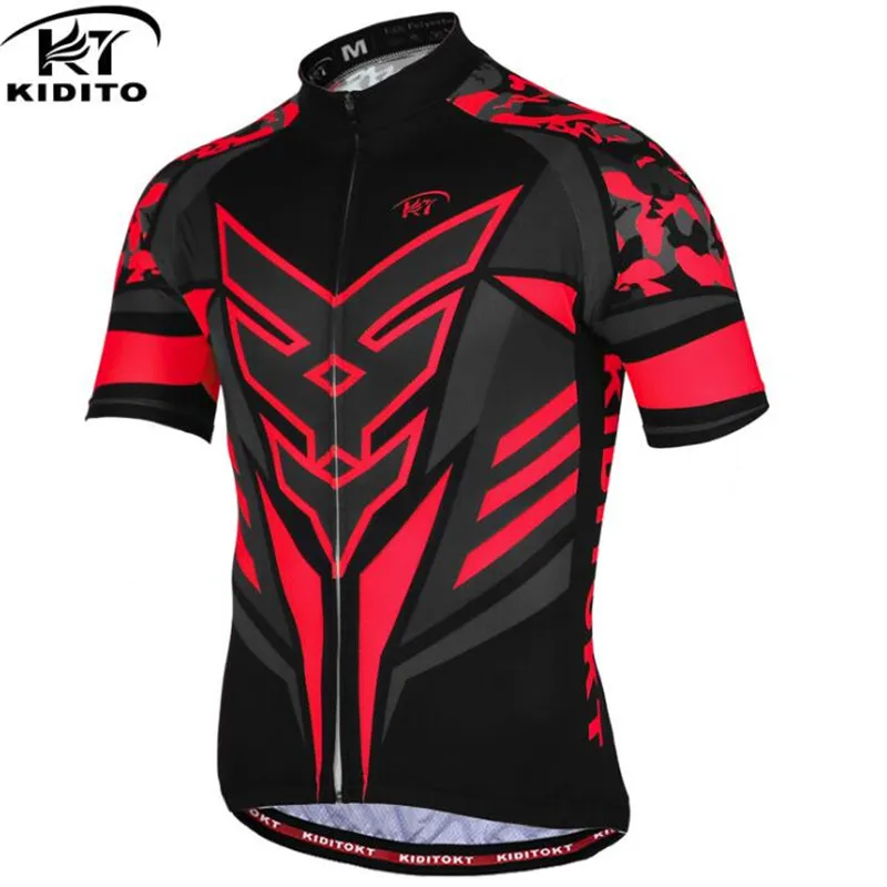 KIDITOKT велосипедная майка Майо ciclismo bycicle mtb camisa bicicleta летняя гоночная одежда для горного велосипеда - Цвет: Cycling Jersey only