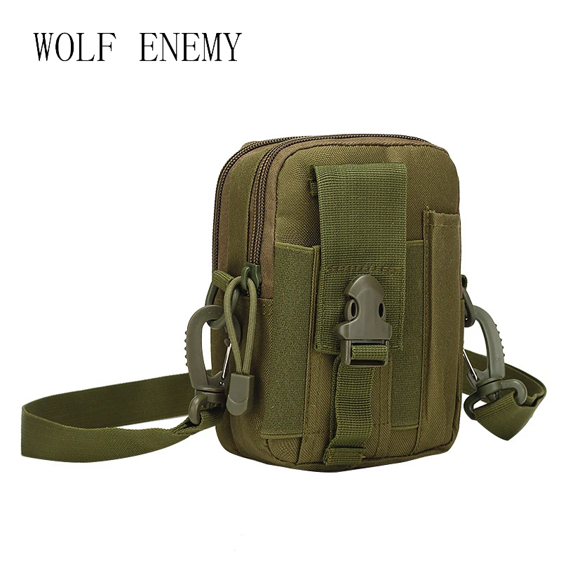 Горячая Распродажа, военный тактический рюкзак на плечо, походная камуфляжная сумка, охотничий рюкзак, поясные сумки - Цвет: green