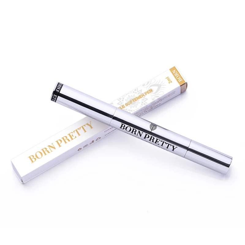 BORN PRETTY 1Pc Cuticle Softener Pen Dead Skin Remover Nail Care Exfoliator Oil Nail Art Tool