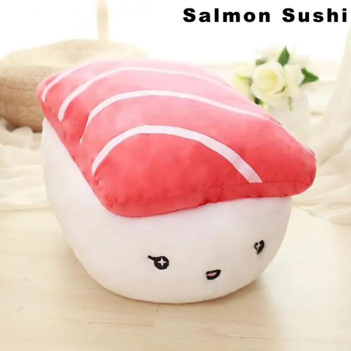 Brinquedos de Pelúcia Presentes para Crianças Japão Sushi Forma Recheado Macio Sofá Almofada Bm88 1 pc 5 Cheap Almofadas de pelúcia