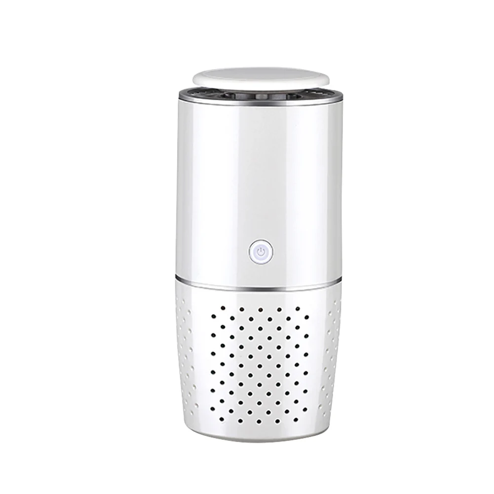 

Portable Office Rechargeable ABS Fresh Air Purifier Air Cleaner Low Noise Interior Negative Ion Car Smart Multifunctional Mini