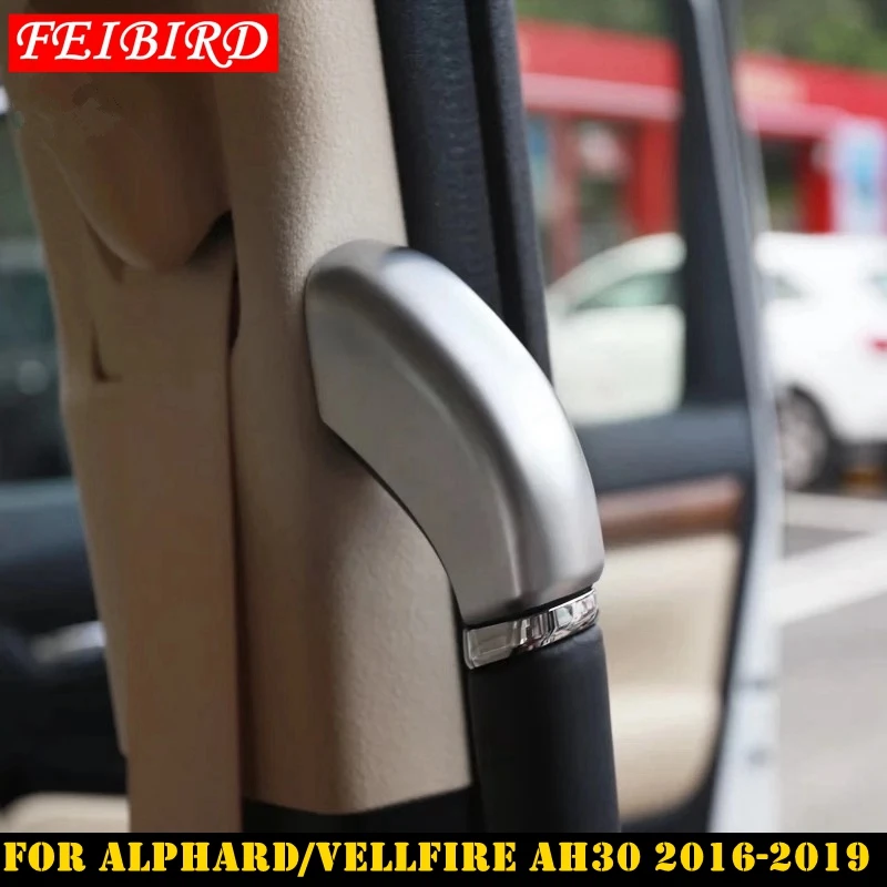 

Автомобильный аксессуар для Toyota Alphard / Vellfire AH30 2016 - 2019 ABS, стойка B, Центральная ручка, крышка подлокотника, матовая отделка