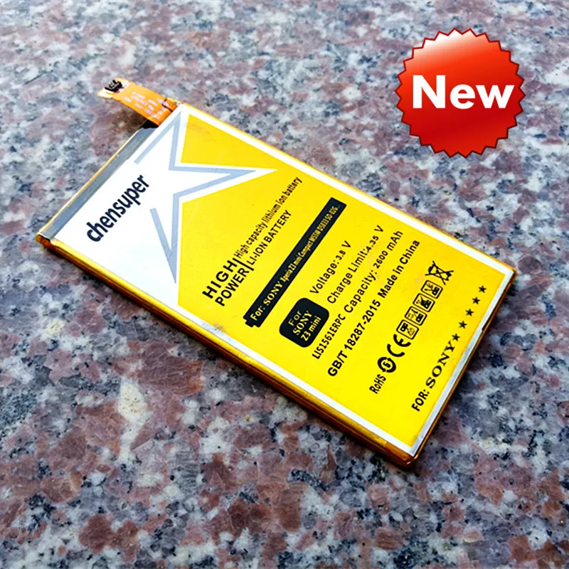 chensuper 2600mAh LIS1561ERPC Battery for SONY Xperia Z3