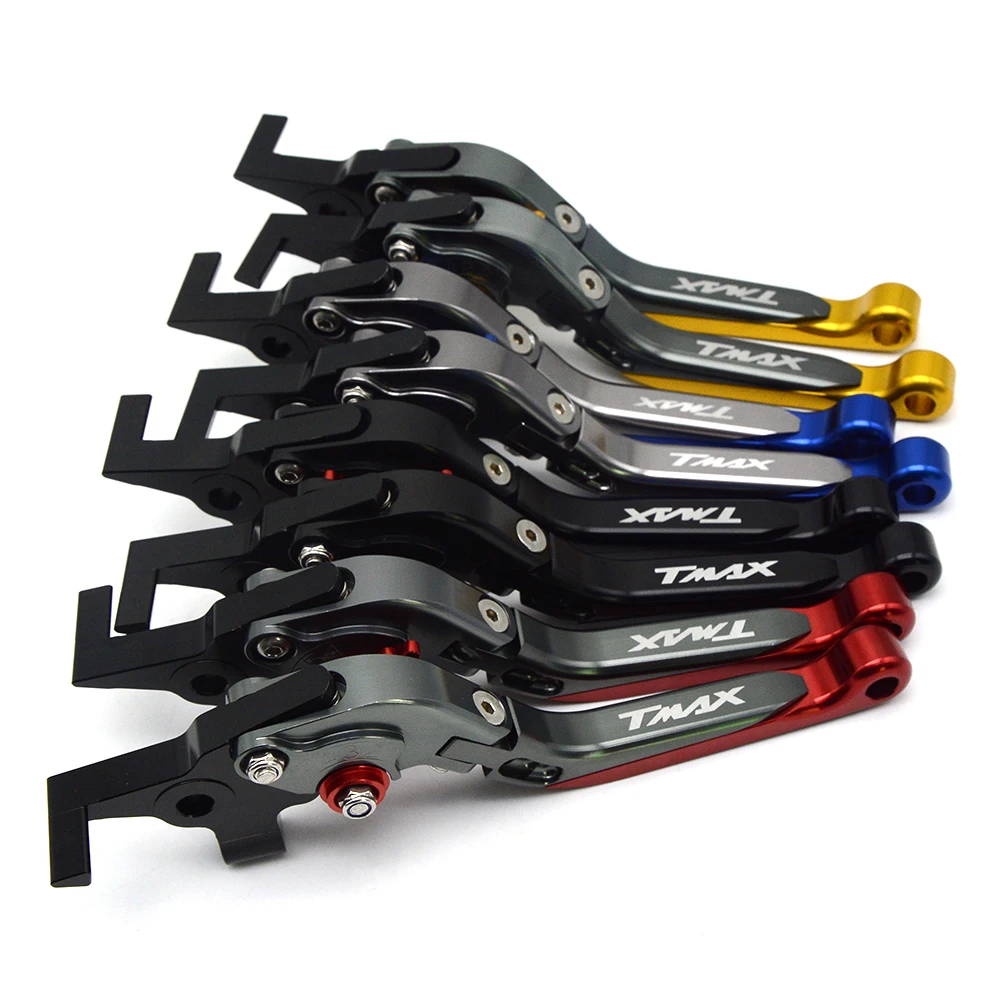Motorcycle CNC Brakes Clutch Levers gold For Yamaha TMAX 530 TMAX 500 T-MAX530 T-MAX 500 2008 2009 2010 2011 2012 2013 2014 2015 adjustable motorcycle brake clutch levers for yamaha tmax500 tmax 500 t max500 t max 500 xp500 2008 2012 2009 2010 2011