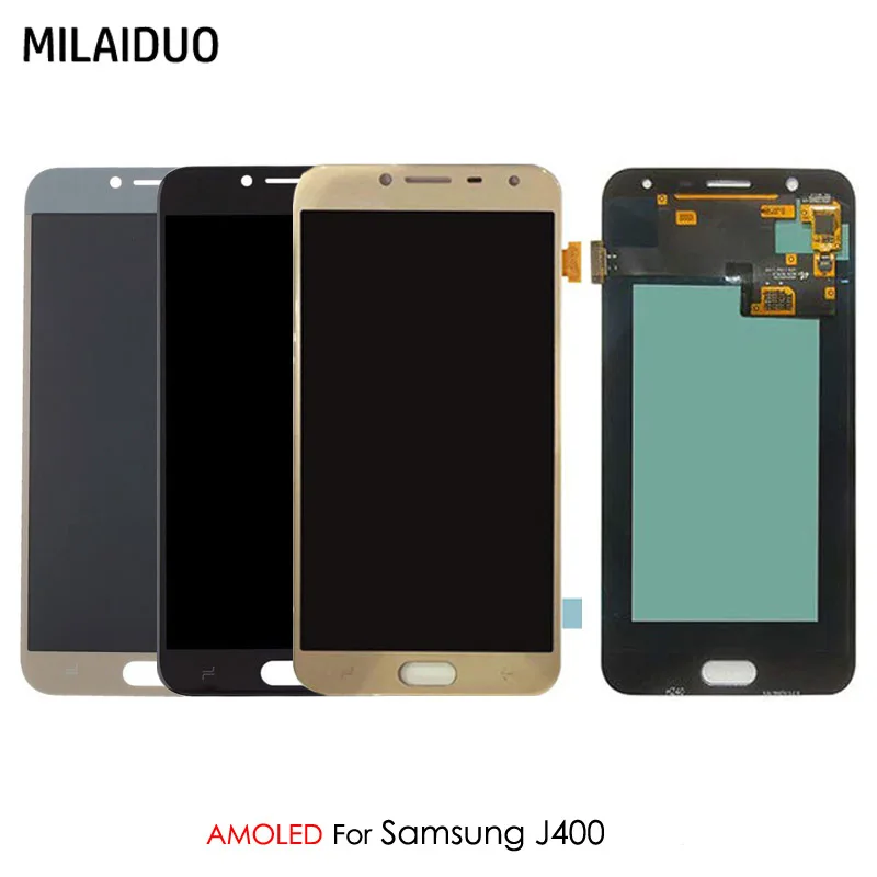 

100PCS AMOLED For Samsung Galaxy J4 J400 J400F LCD Display OLED Touch Screen Digitizer Assembly